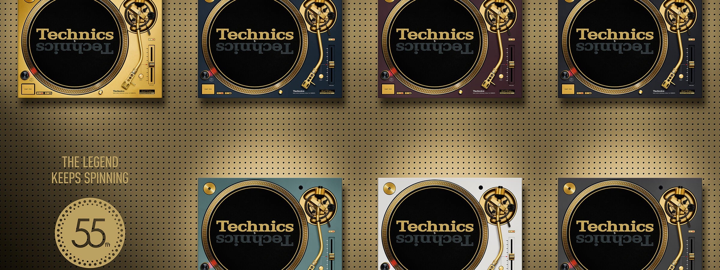 Technics SL-1200M7G 55th Anniversary Series