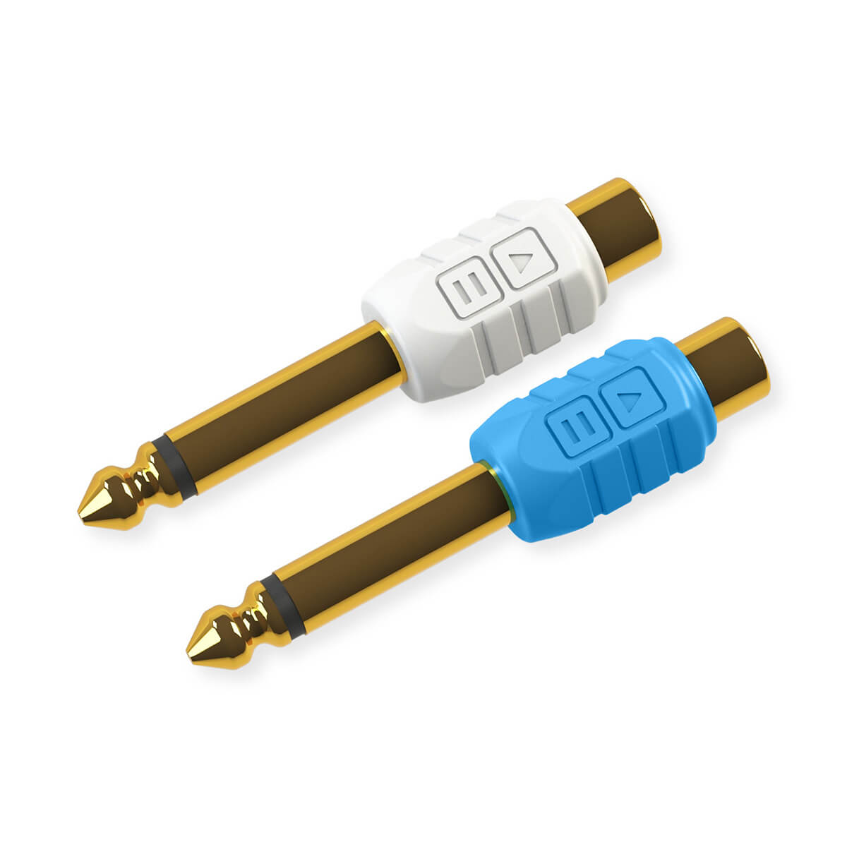 Chroma Adapters: RCA to 1/4" TS (Pair)