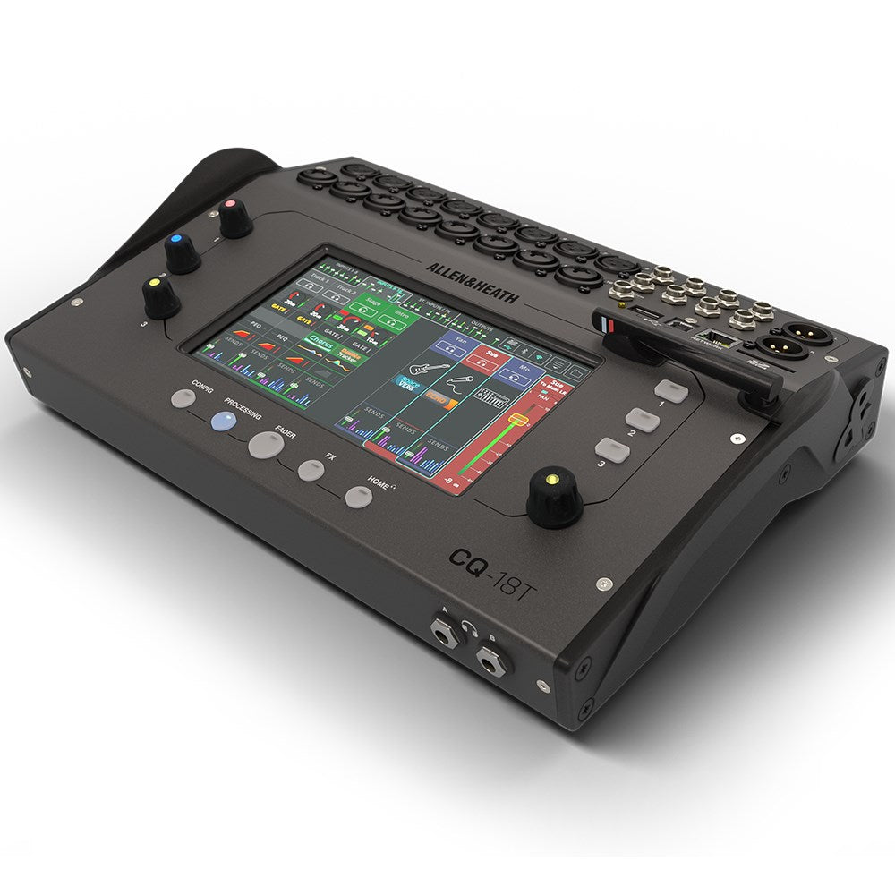 Allen & Heath CQ-18T Compact 18-Channel Touchscreen Digital Mixer w/ Wi-Fi, Bluetooth & SD/USB PRE-ORDER
