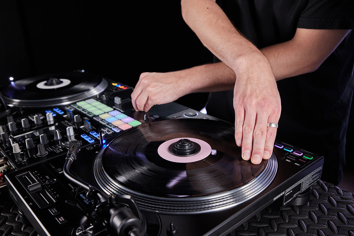 Pioneer PLX-CRSS12 Professional Direct-Drive DJ Turntable with DVS Control (Black)