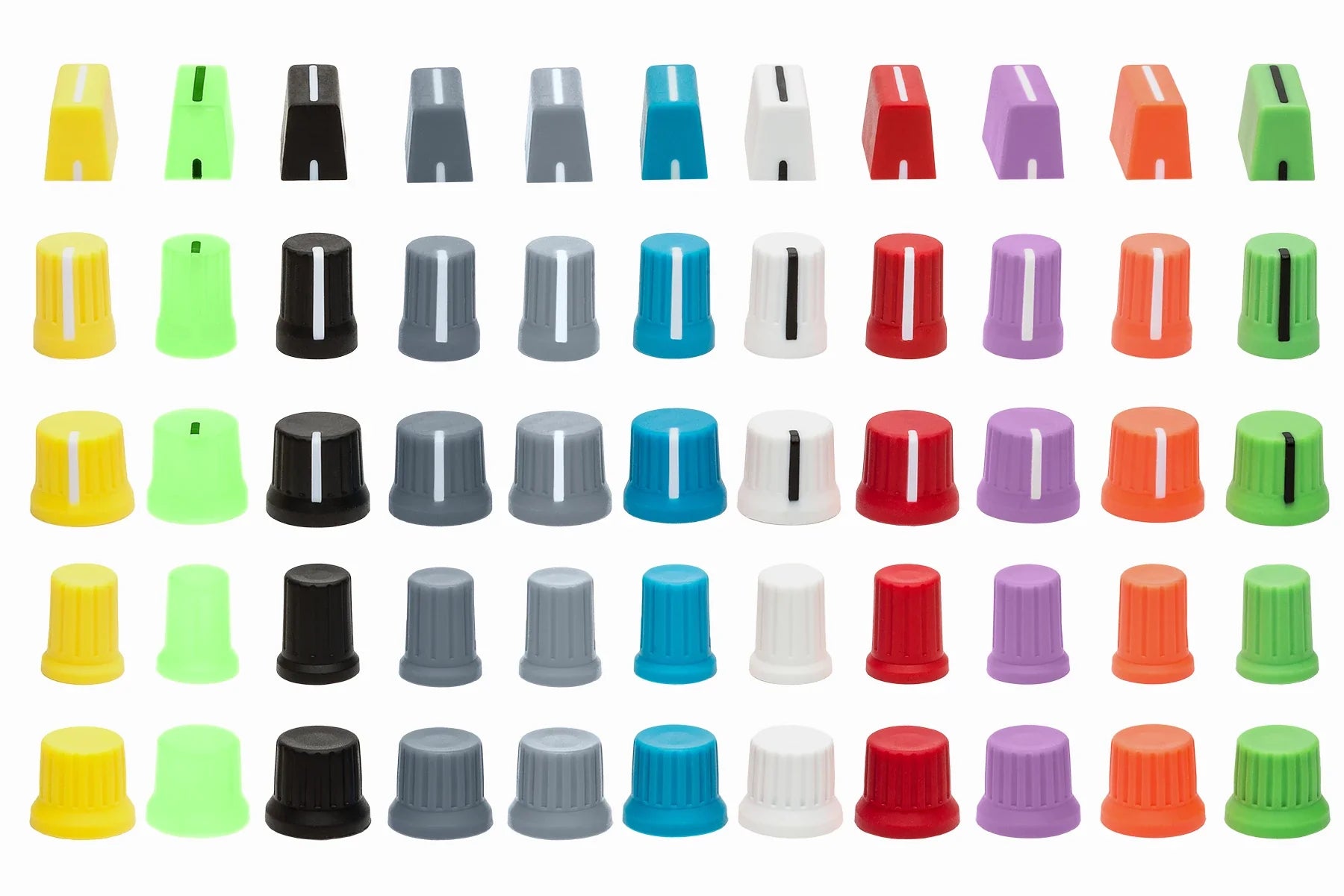 Chroma Caps - High Quality Knobs and Faders (Various Colours)