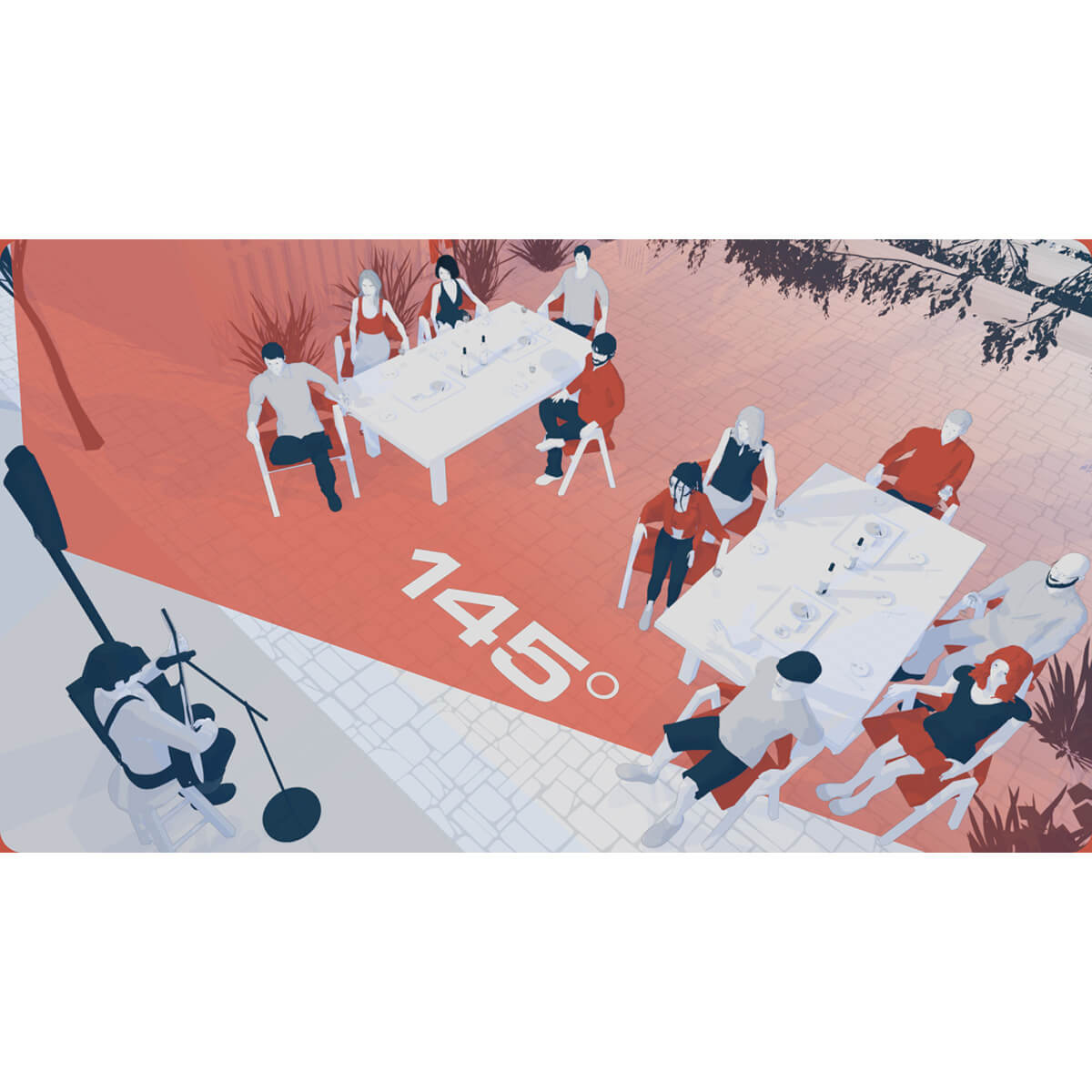 QSC KC12 3KW Active Column Loudspeaker System (Black)