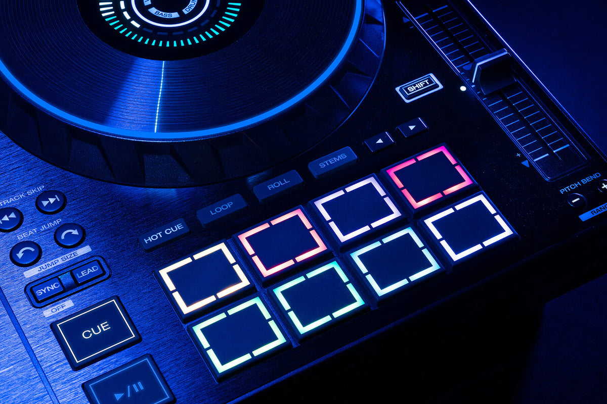 Denon PRIME 4 G2 Standalone 4-Deck DJ System w/ Built-in FX, 10" Touchscreen and Stems
