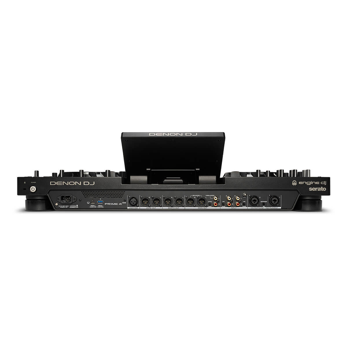 Denon PRIME 4 G2 Standalone 4-Deck DJ System w/ Built-in FX, 10" Touchscreen and Stems