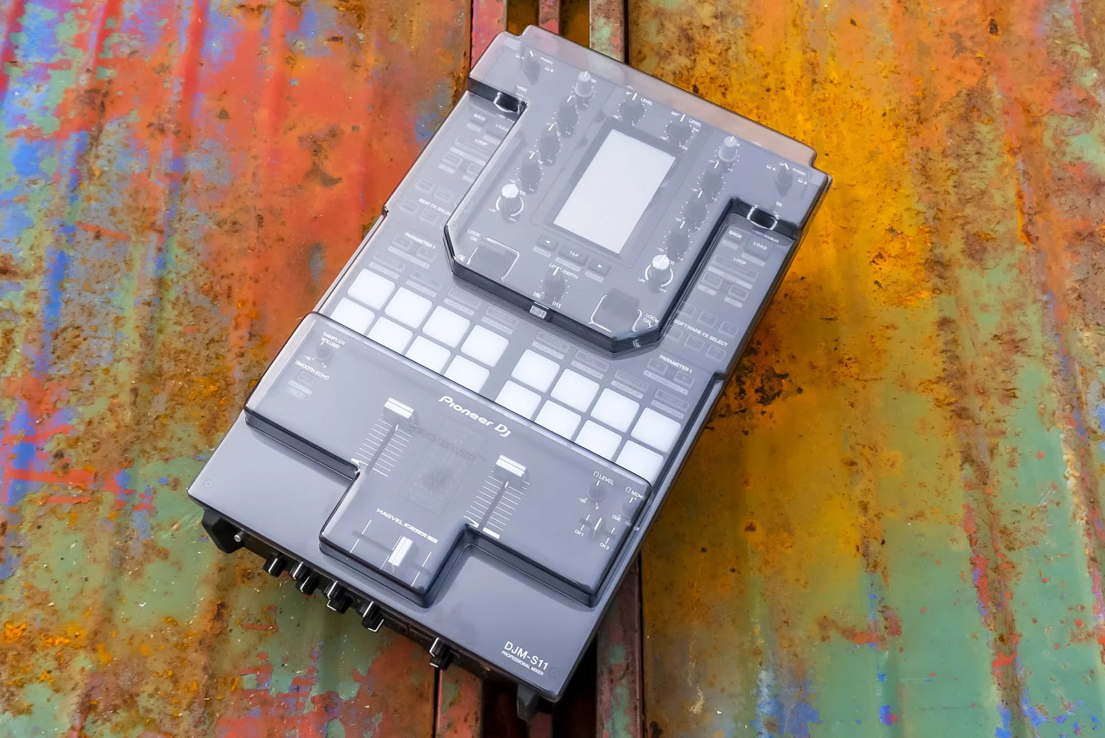 DECKSAVER Polycarbonate Dust Cover for Pioneer DJM-S11 DJ Mixer