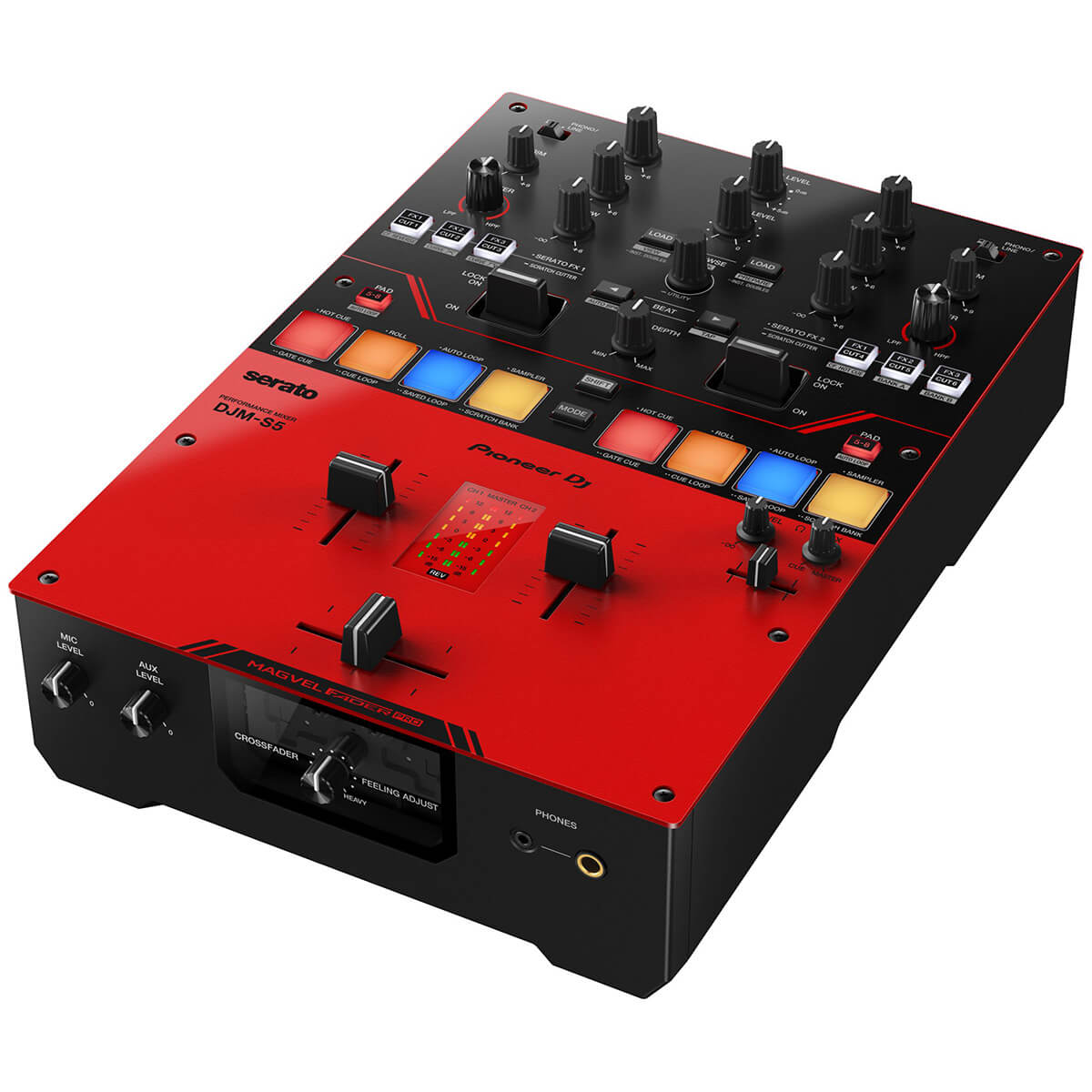 Pioneer DJM-S5 Scratch-style 2-Channel Mixer for Serato DJ Pro