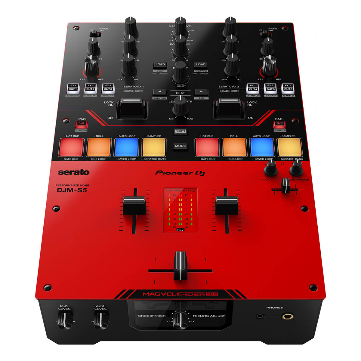 Pioneer DJM-S5 Scratch-style 2-Channel Mixer for Serato DJ Pro