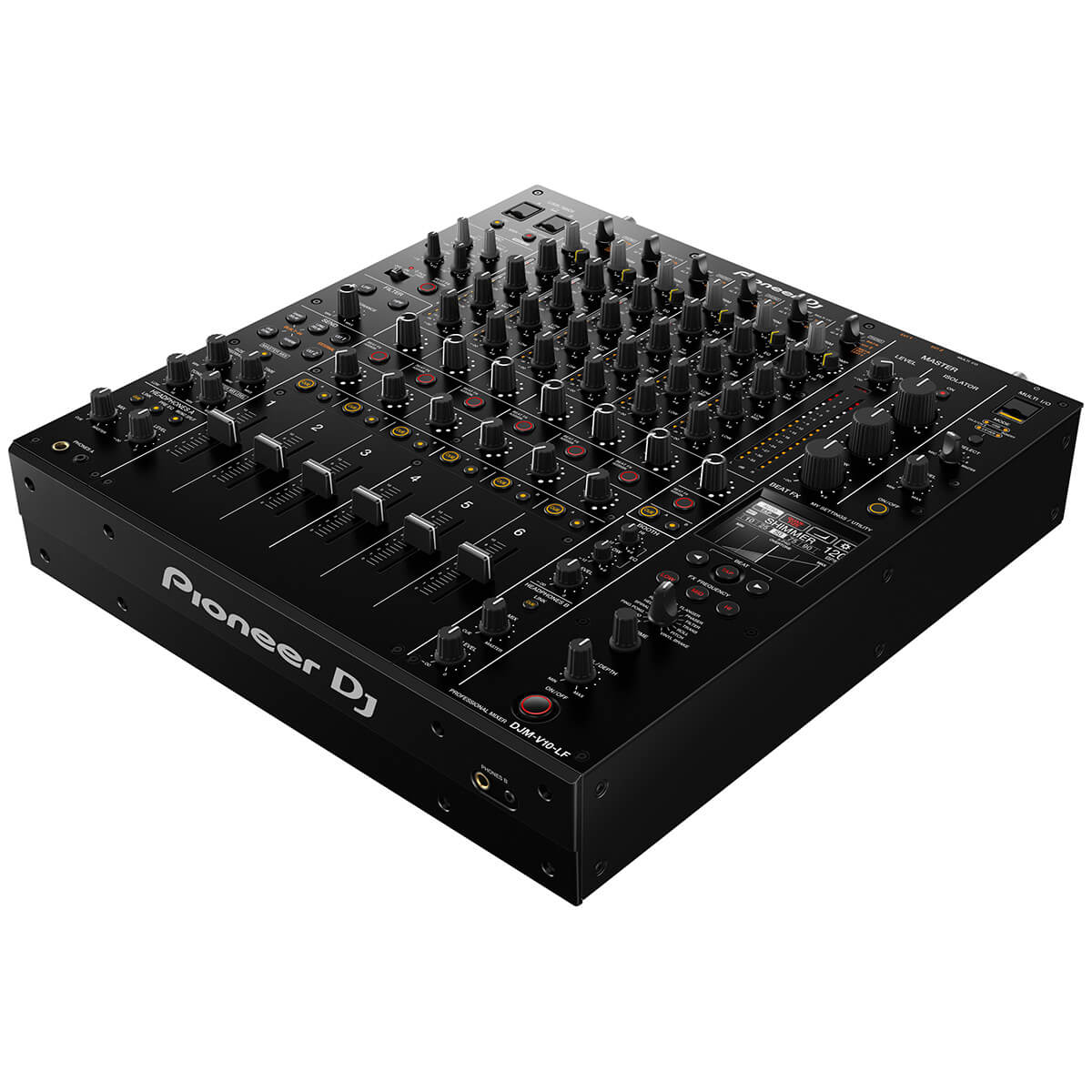 Pioneer DJM-V10LF 6-Channel Professional DJ Mixer w/ Long Throw Faders