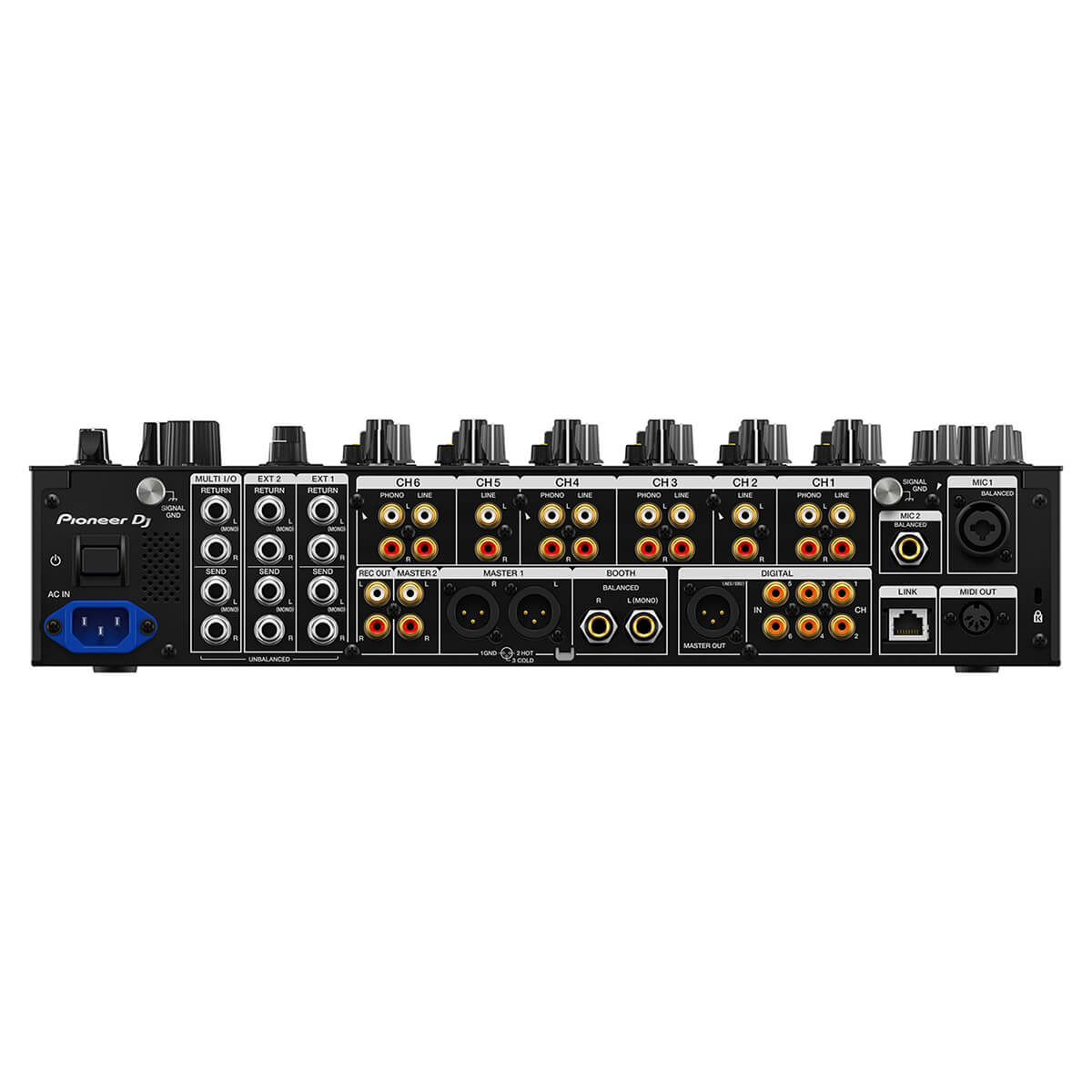 Pioneer DJM-V10LF 6-Channel Professional DJ Mixer w/ Long Throw Faders