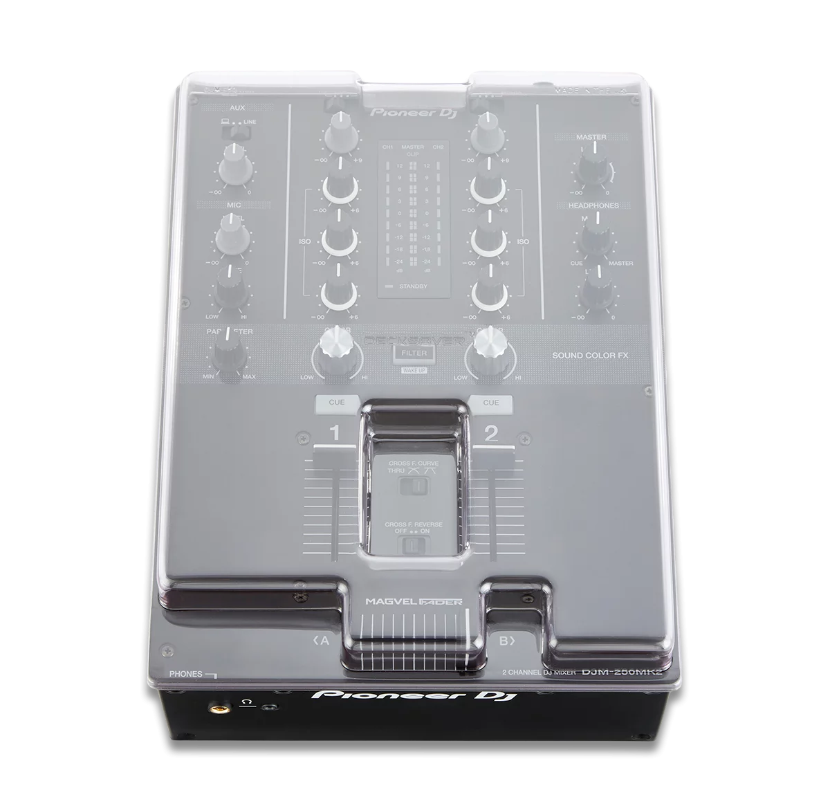 DECKSAVER Polycarbonate Dust Cover for Pioneer DJM-250MK2 / DJM-450 DJ Mixer