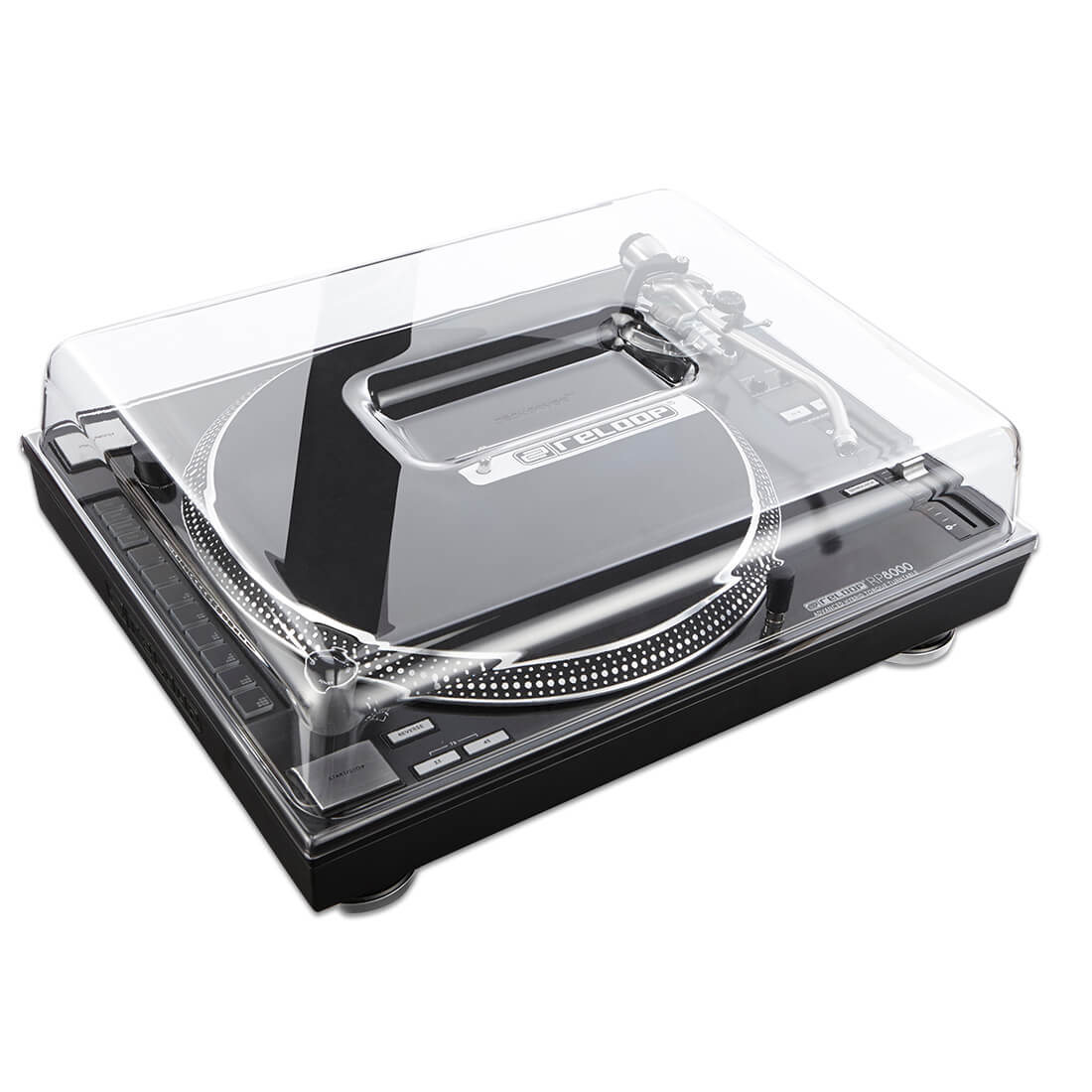 DECKSAVER Polycarbonate Dust Cover for Reloop Turntables