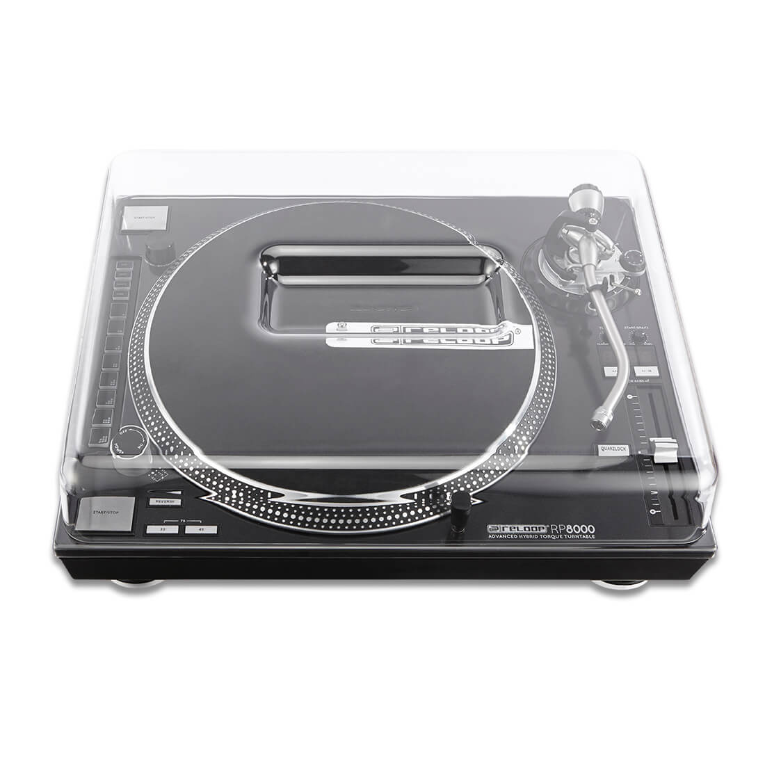 DECKSAVER Polycarbonate Dust Cover for Reloop Turntables