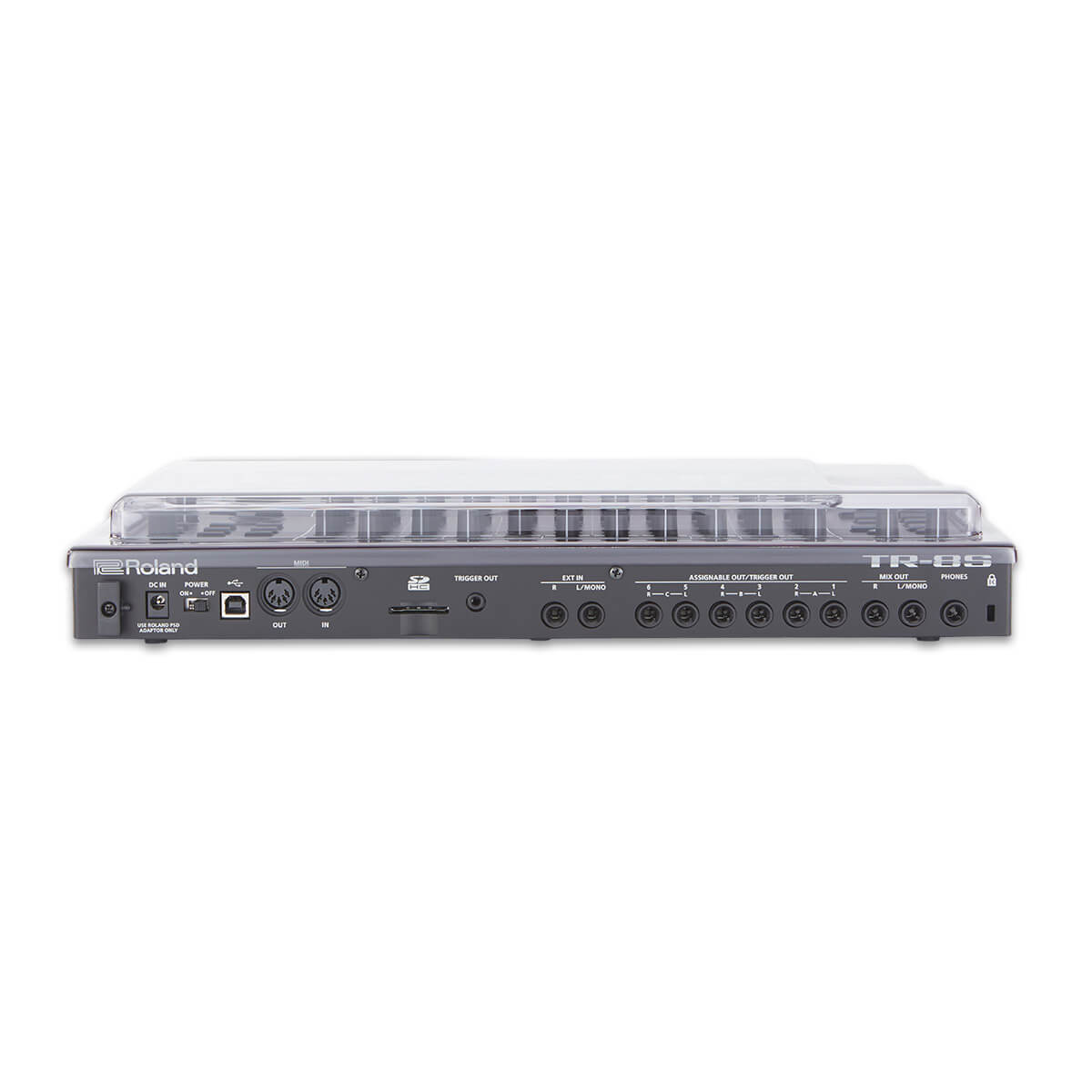 DECKSAVER Polycarbonate Dust Cover for Roland TR-8S