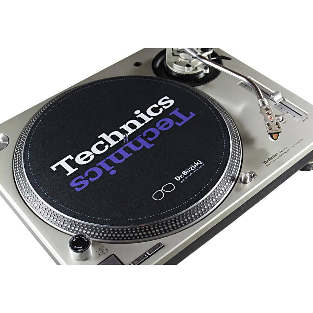 DR. SUZUKI x TECHNICS MIX EDITION SLIPMATS BLACK (Pair)