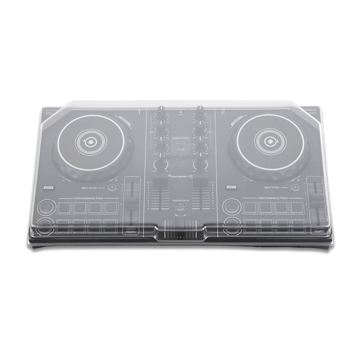 DECKSAVER Polycarbonate Dust Cover for Pioneer DDJ-200 (Light Edition)