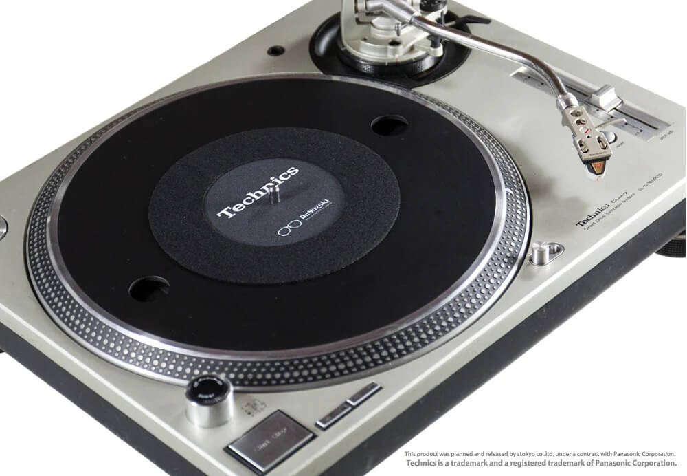 DR. SUZUKI X TECHINCS 7" Slipmat Black (Single)