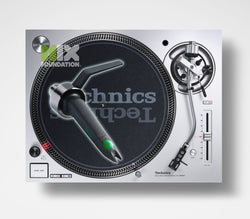 Technics SL-1200MK7 Direct Drive DJ Turntable Silver Edition w/Ortofon Concorde Mix Cartridge