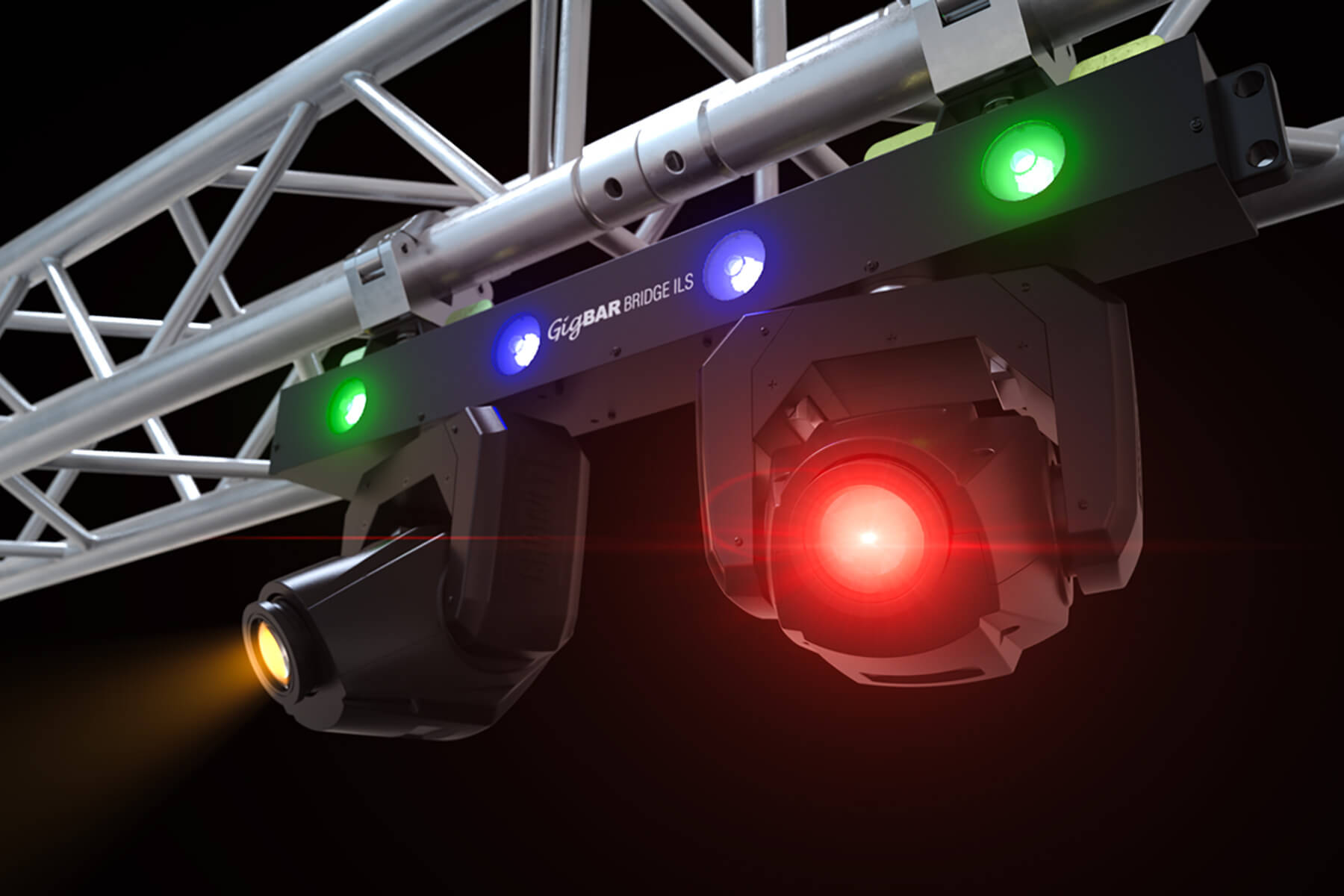 Chauvet GigBAR BRIDGE ILS LED Moving Head Effect Light incl Hanging Brackets