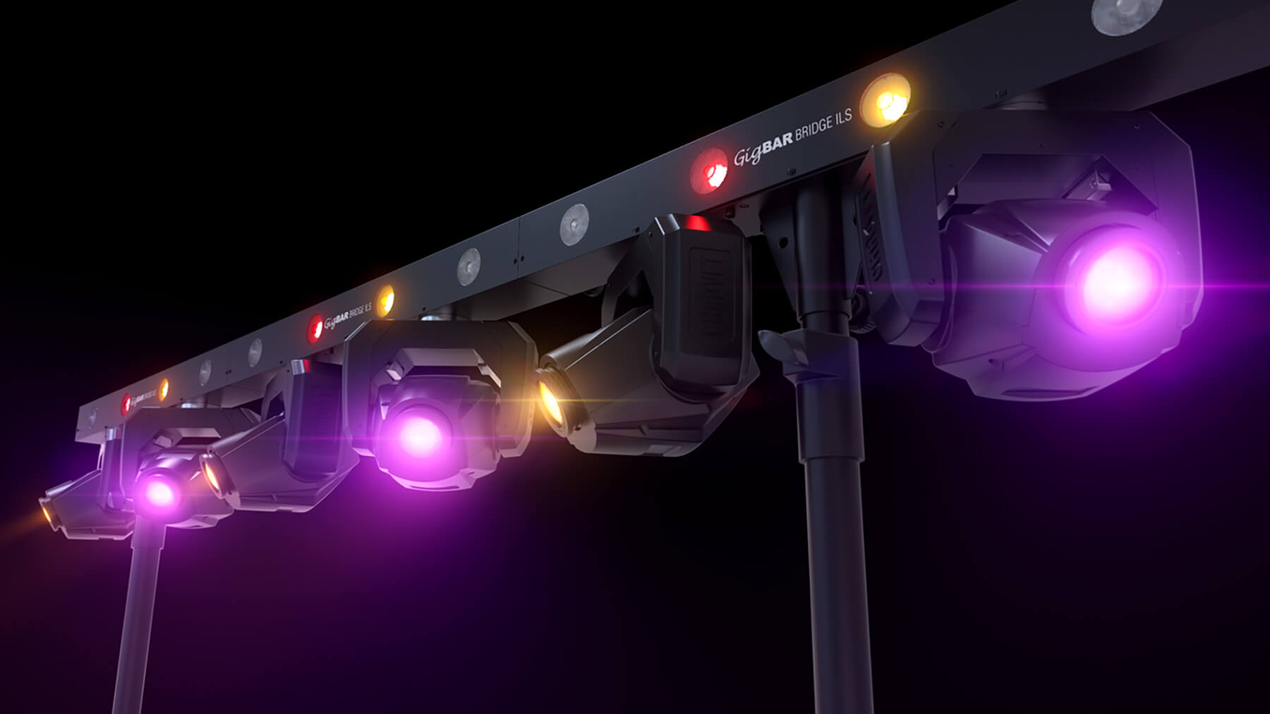 Chauvet GigBAR BRIDGE ILS LED Moving Head Effect Light incl Hanging Brackets