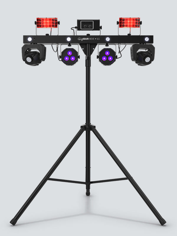 Chauvet GIGBAR MOVE PLUS ILS - 5 in 1 LED Lighting System with ILS Control, Accessories & Carry Bag