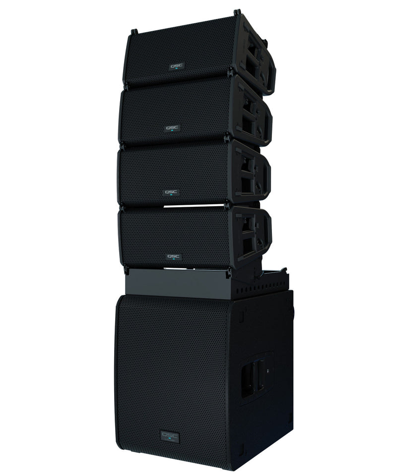 QSC LA108 1.3 KW Powered Line Array Speaker 8-inch 2-Way | 6 Year Warranty