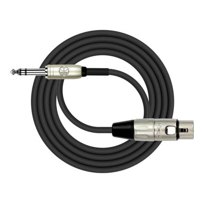 Kirlin Original MP-484PR Balanced Patch Cable - 1/4" TRS - FXLR (3M)