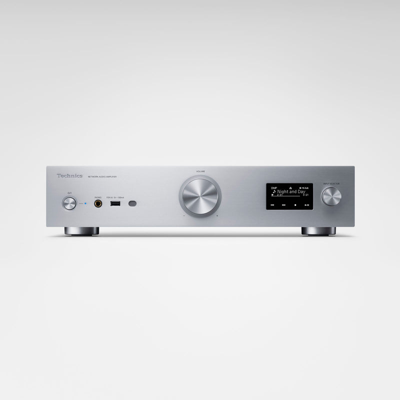 Technics SU-GX70 Grand Class Streaming Audio Amplifier (Silver, Black)