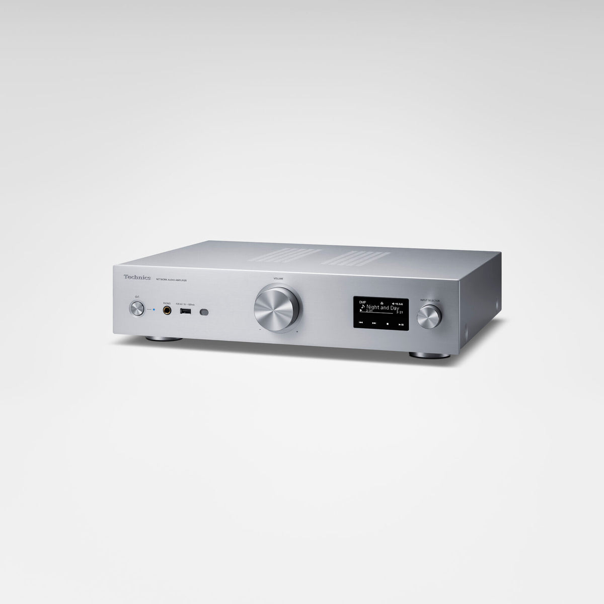 Technics SU-GX70 Grand Class Streaming Audio Amplifier (Silver, Black)