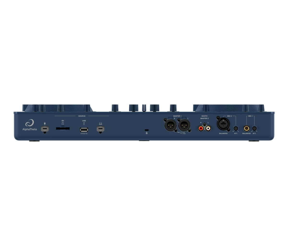 AlphaTheta OMNIS-DUO Portable All-in-One DJ System w/ Bluetooth Audio Input