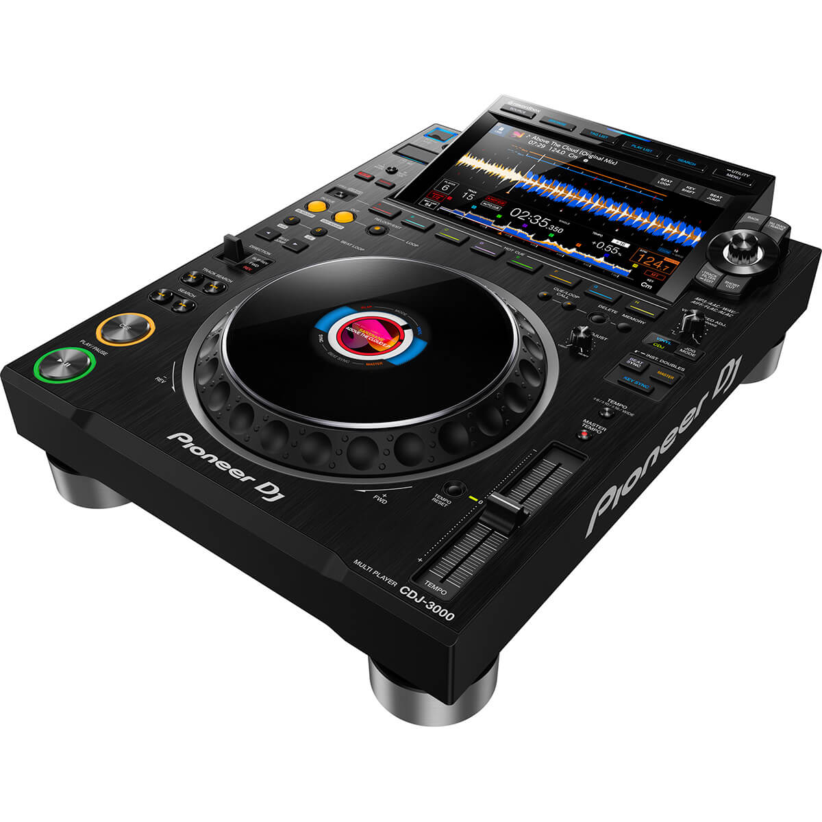 Pioneer CDJ-3000 Professional Media-Player with 9” HD Touch Screen
