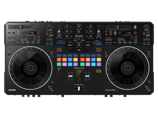 Pioneer DDJ-REV5 Scratch-Style 2-Channel Performance Controller for Serato DJ Pro & Rekordbox w/ FREE Pioneer DJ Headphones