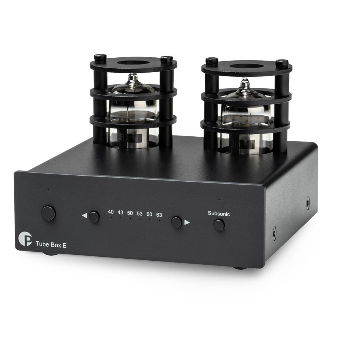 Pro-Ject TUBE BOX E Phono Pre-amplifier with Tube Output (Silver, Black)