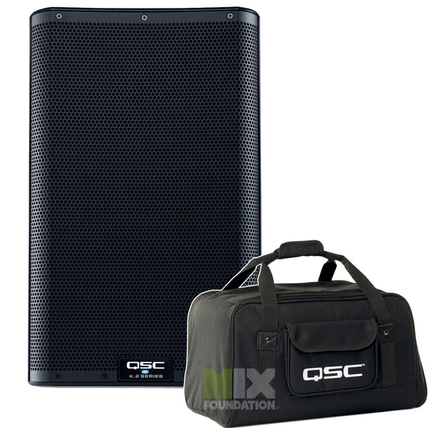 QSC K10.2 | 4KW Powered 10" Speakers & Stands Package System
