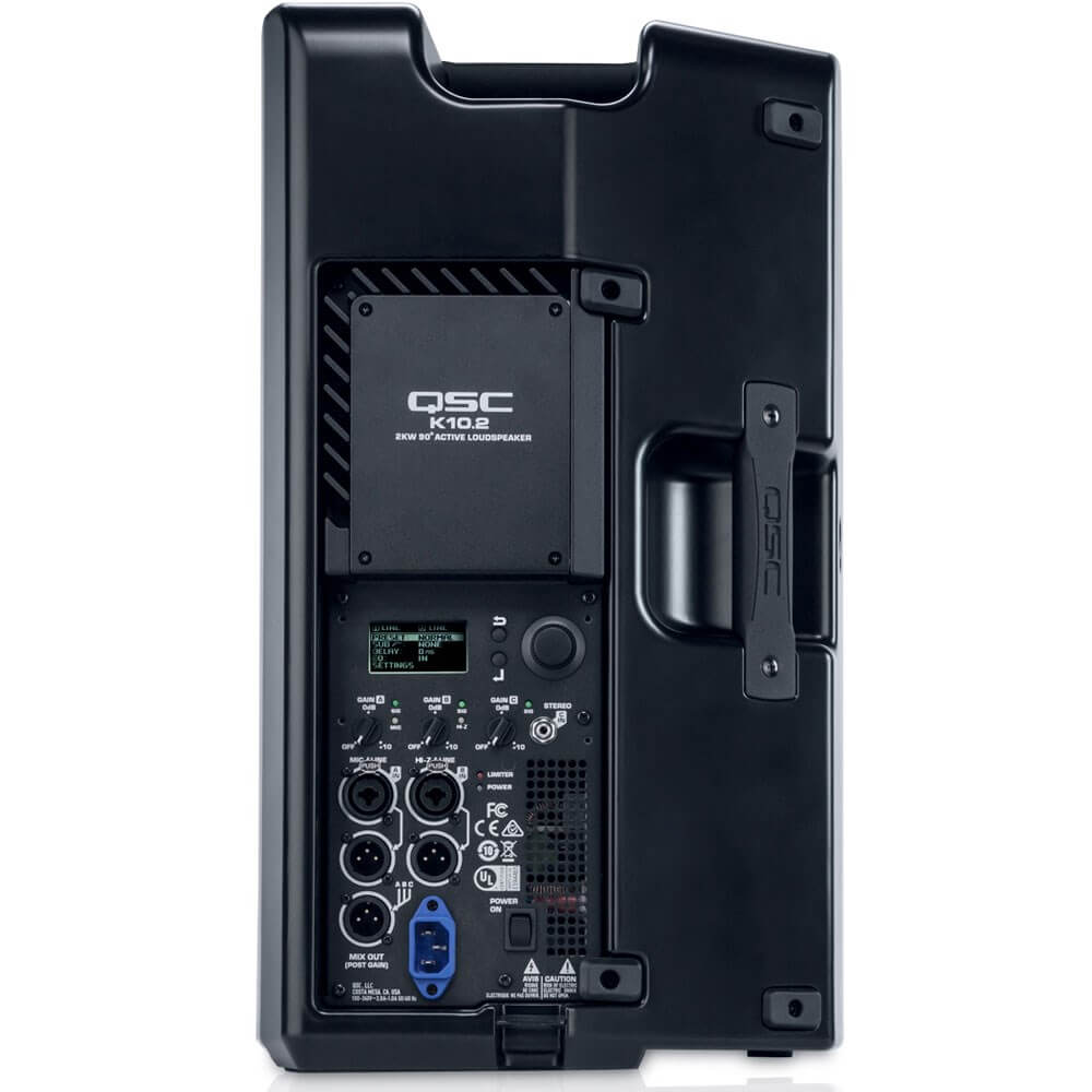 QSC K10.2 | 2KW Powered 10" Speaker with Advanced DSP | 6 Year Warranty w/ FREE Tote Bag