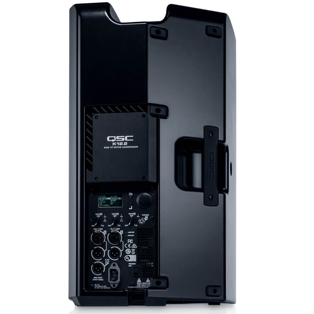 QSC K12.2 | 2KW Powered 12" Speaker with Advanced DSP | 6 Year Warranty w/FREE Tote Bag