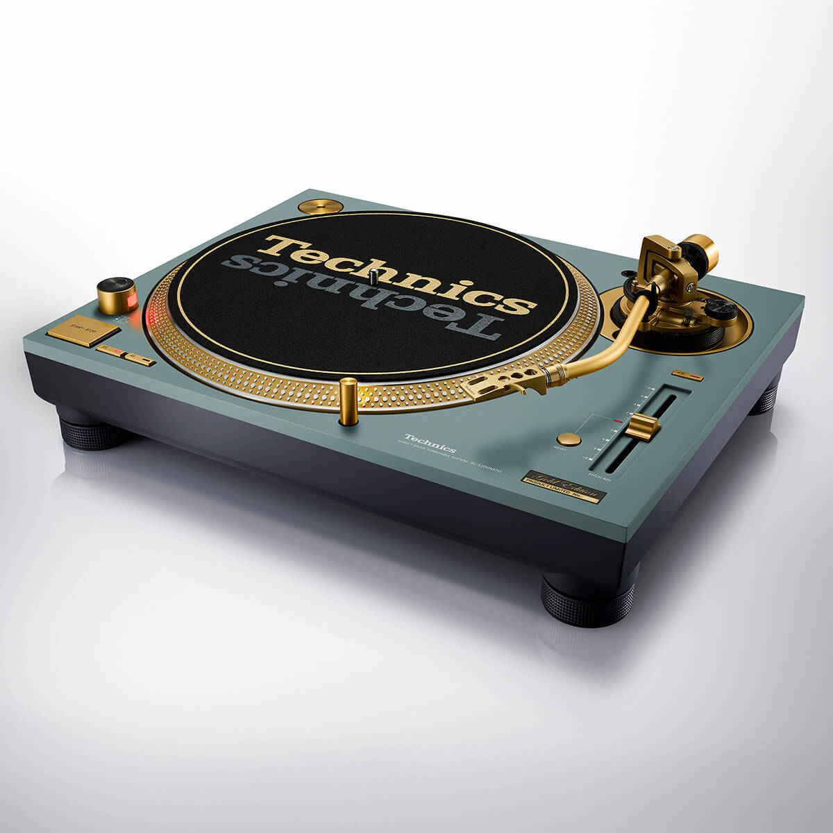 Technics SL-1200M7G 55th Anniversary Model Direct-Drive DJ Turntable - Limited Edition Green