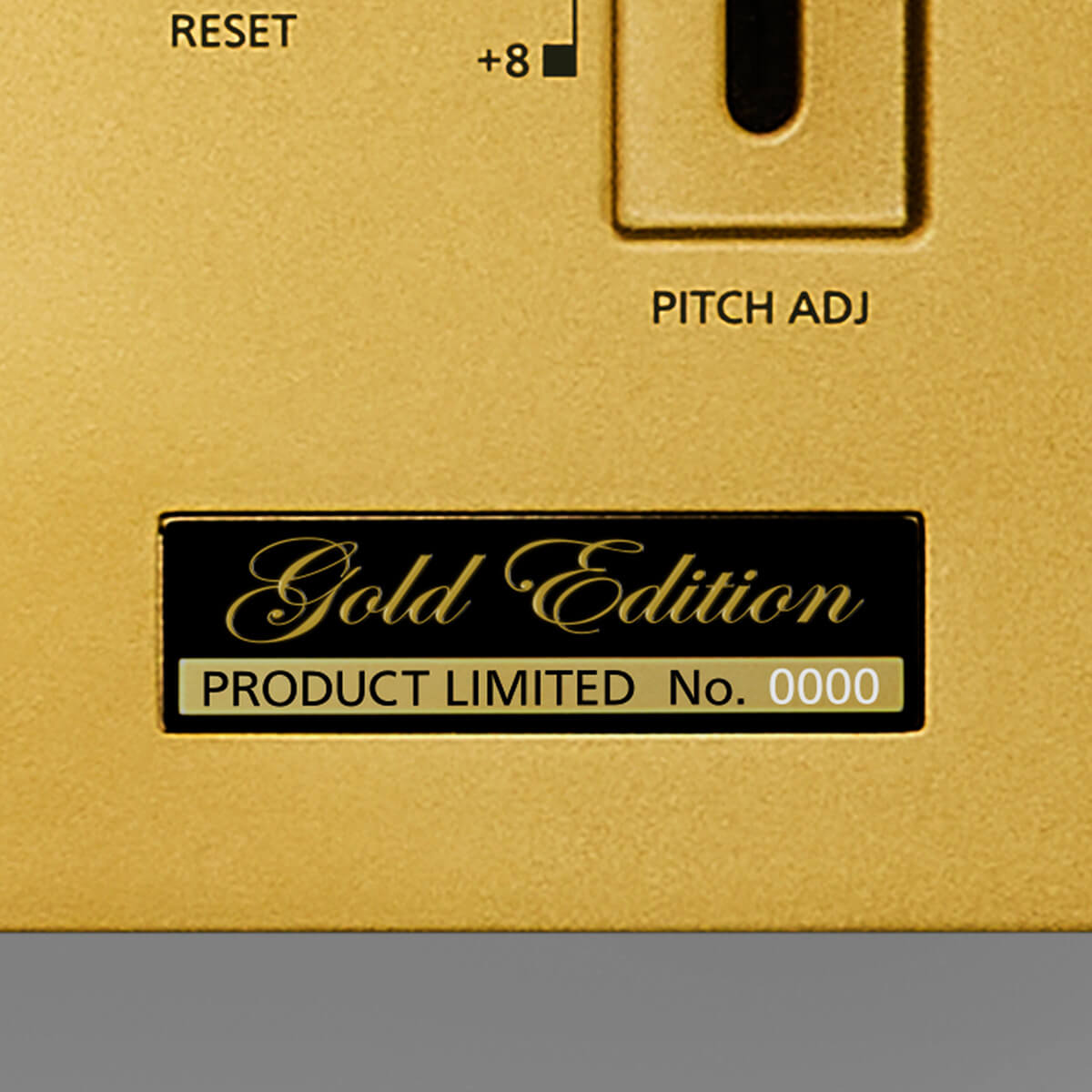 Technics SL-1200M7GL 55th Anniversary Model Direct-Drive DJ Turntable - Limited Edition Gold