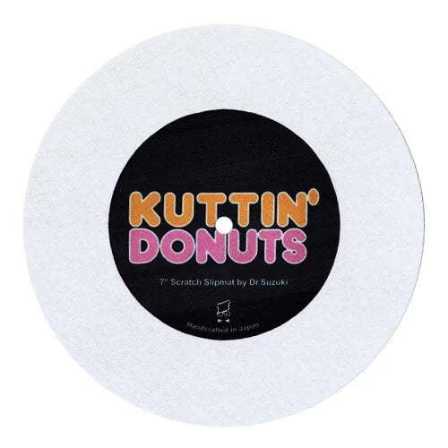 DR. SUZUKI KUTTIN DONUTS 7" Slipmat White (Single)