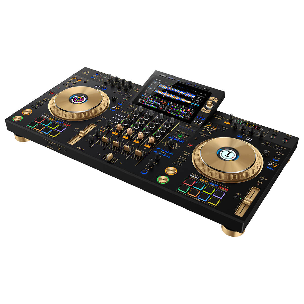 AlphaTheta XDJ-AZ-N Gold Limited Edition Professional 4-Channel All-In-One DJ System