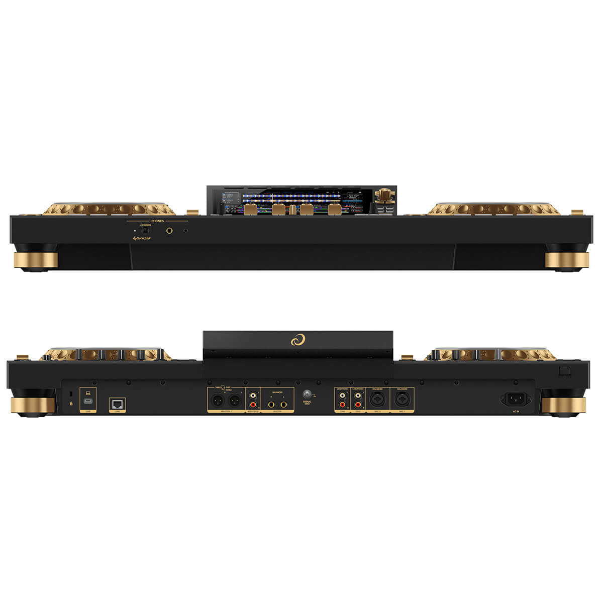 AlphaTheta XDJ-AZ-N Gold Limited Edition Professional 4-Channel All-In-One DJ System w/FREE VM-70 Monitors
