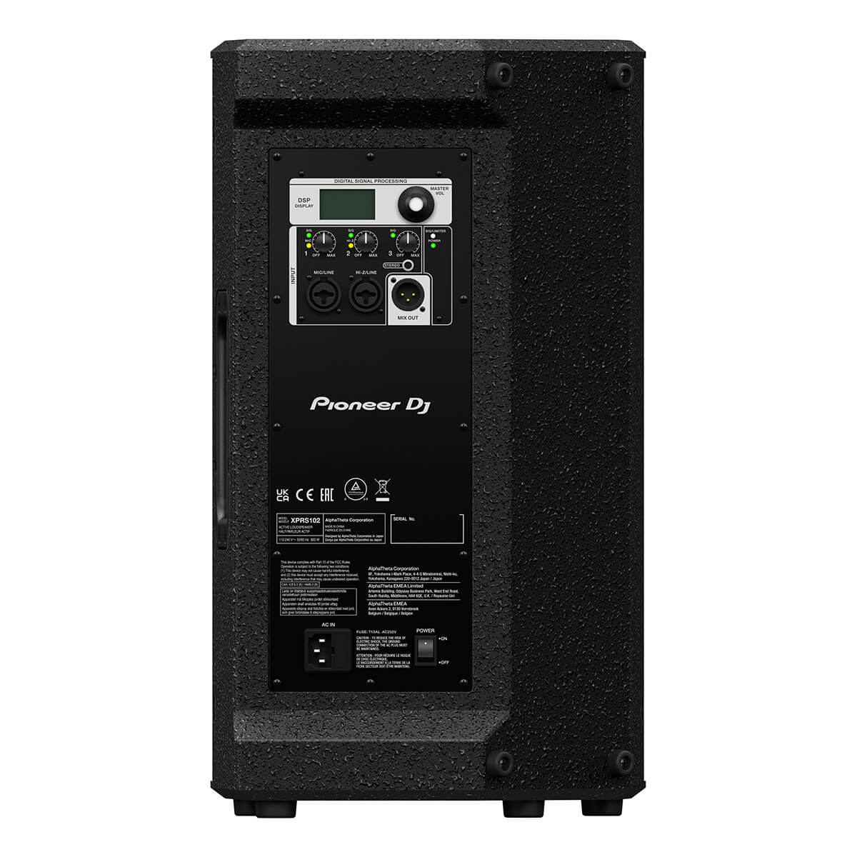 Pioneer XPRS102 2KW 10" Active Speaker with DSP