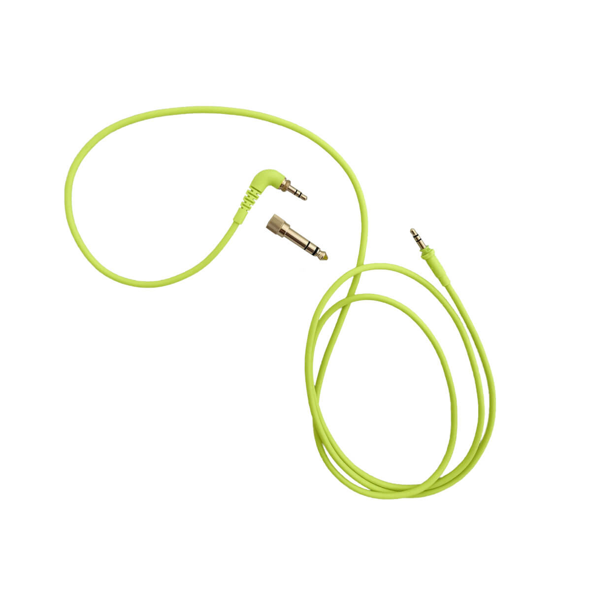 Aiaiai TMA-2 C19 Straight Cable w/ Adapter 1.5M (Neon Yellow)