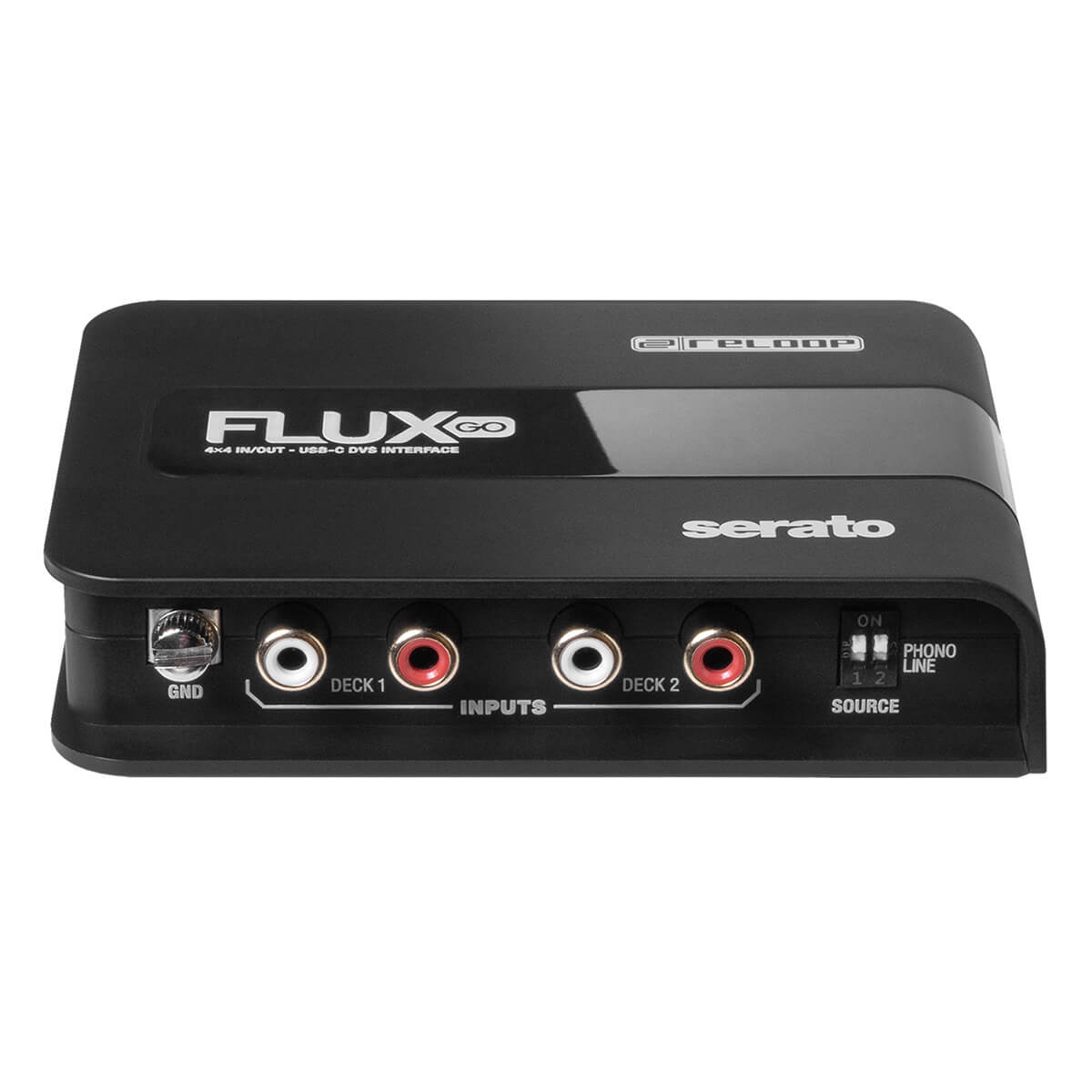 Reloop FLUX GO Compact 4x4 USB-C DVS Interface for Serato DJ Pro