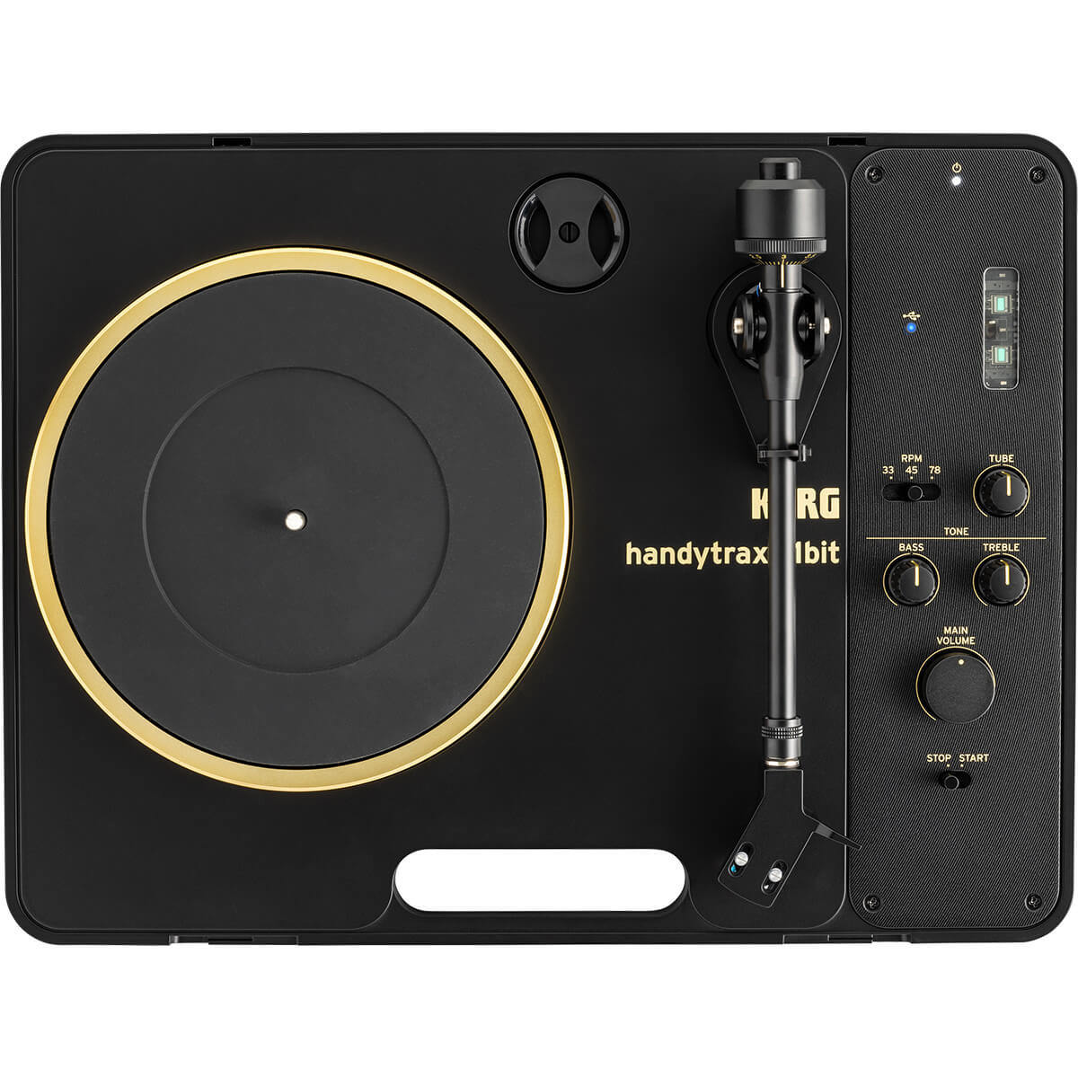 Korg Handytraxx 1BIT Portable Record Player with High-Quality Playback and 1-Bit Recording