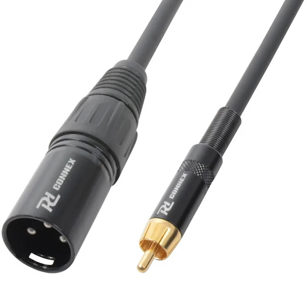 PD Connex Professional RCA Male - XLR Male Input Cable (3M)