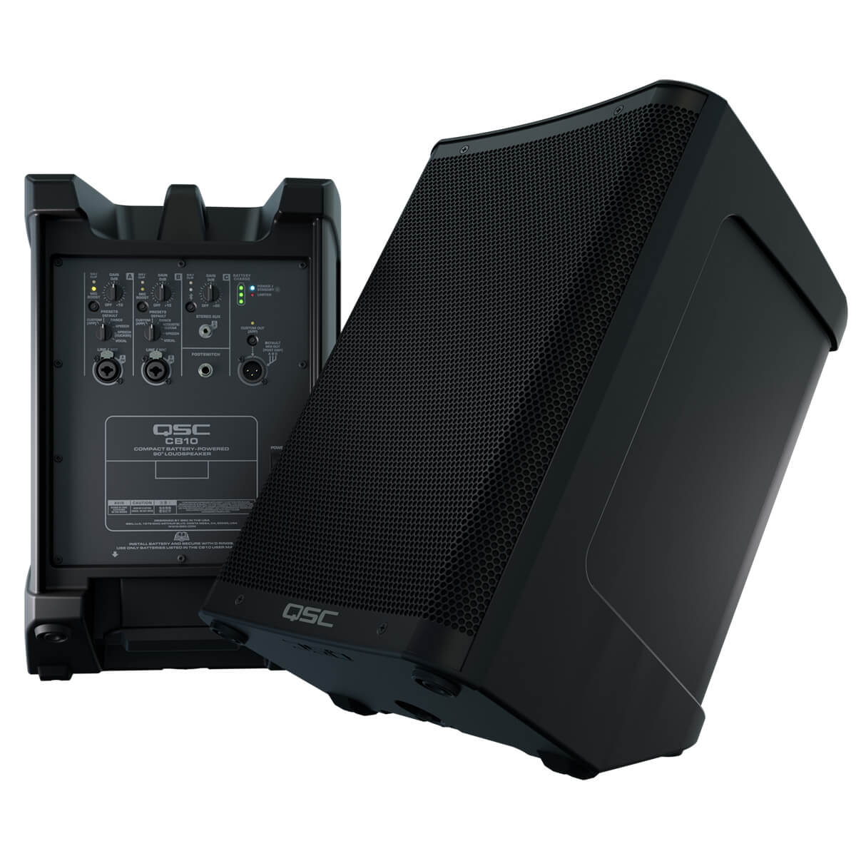 QSC CB10 Compact 10" Battery-Powered Loudspeaker System w/ Bluetooth MARCH PRE-ORDER