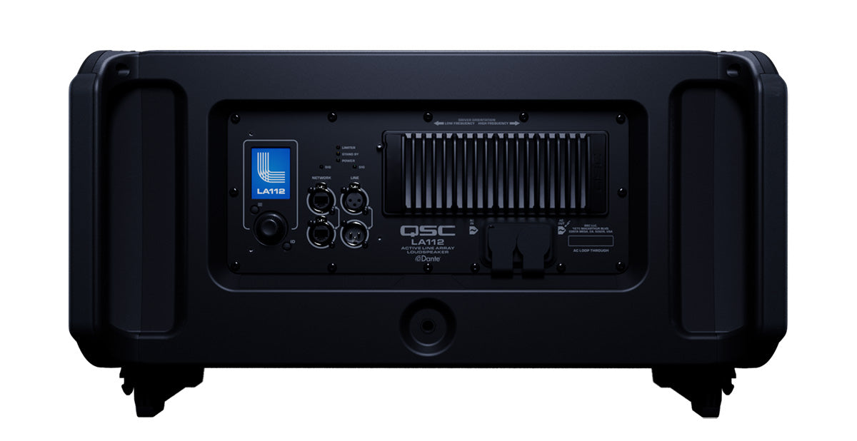 QSC LA112 2.4KW Powered Line Array Speaker 12-inch 2-Way | 6 Year Warranty