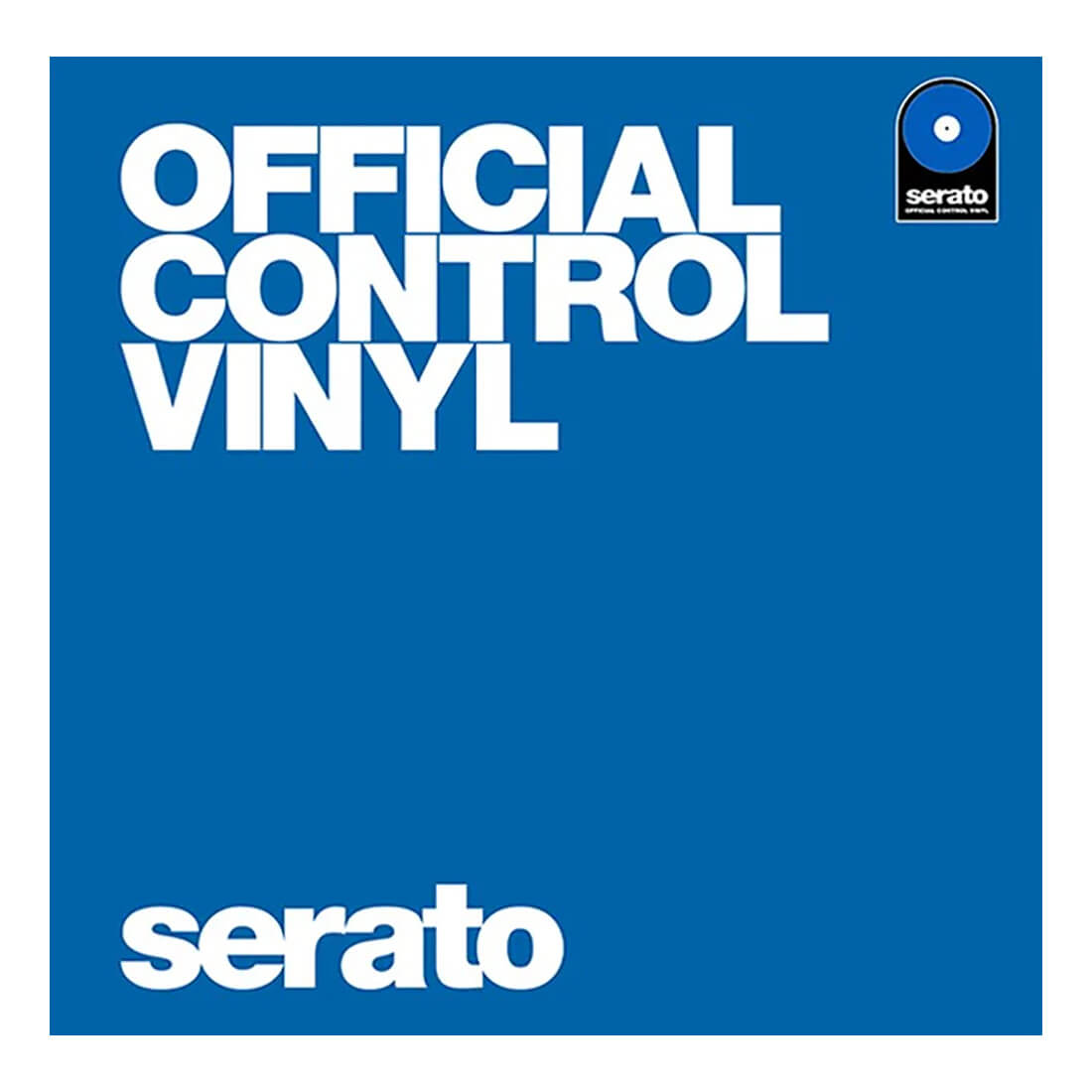 Serato Performance Series 12" Control Vinyl Blue - OLD COVER (Pair)