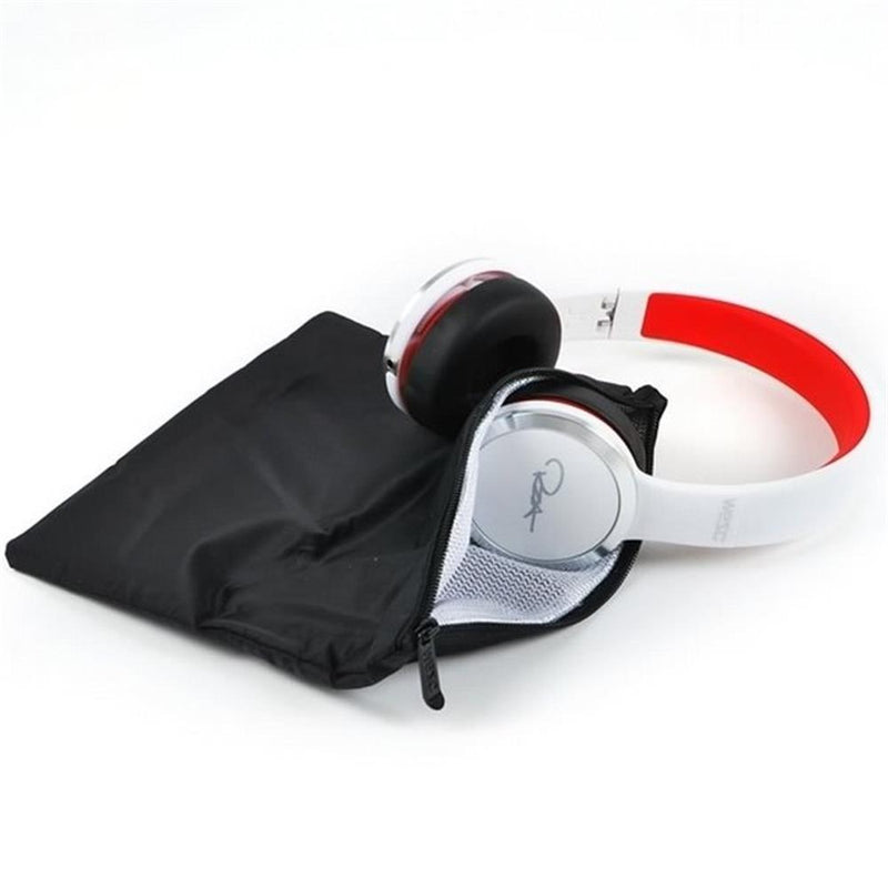 RZA STREET Headphones w/ 3-Touch Handsfree Unit - Rare White/Red Model