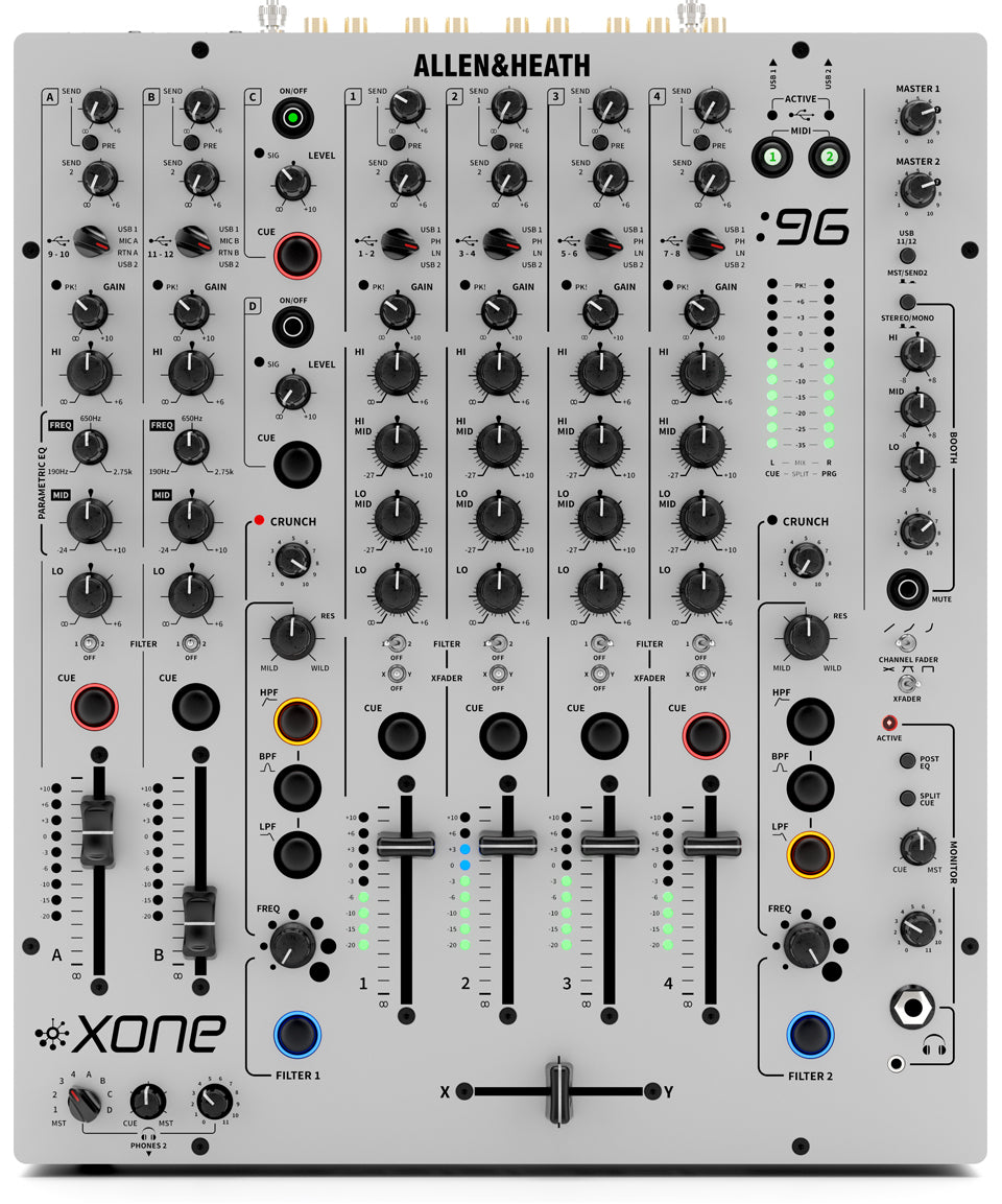 DJ機材 ALLEN &HEATH XONE:96 Allen & Heath XONE:96 Analogue DJ Mixer - Mix Foundation